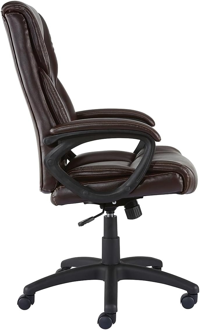 image:imageStaples Kelburne Luxura Office Chair BrownBrown