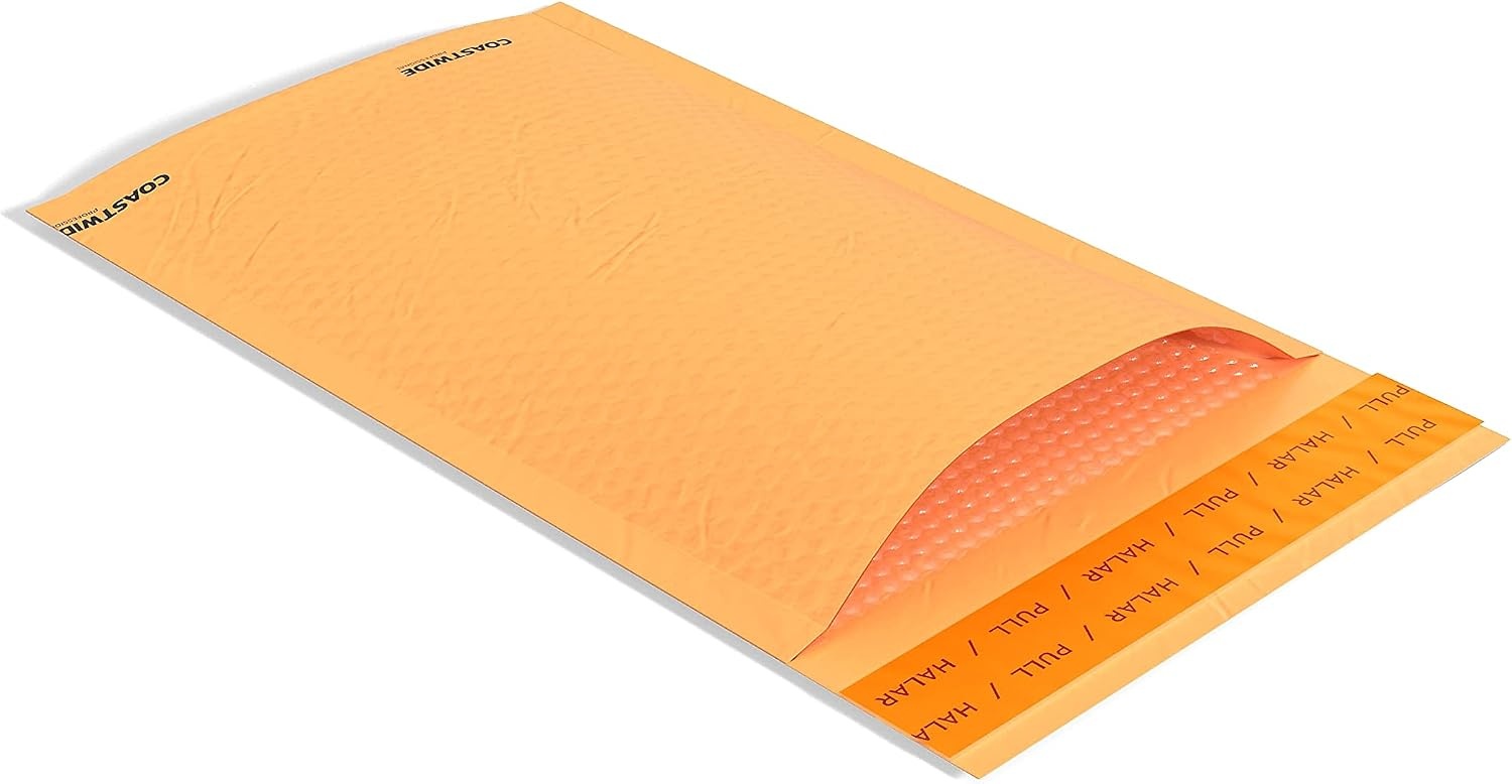 image:imageStaples Kraft Bubble Mailers 0 Size 6 x 10 250Pack6 x 10