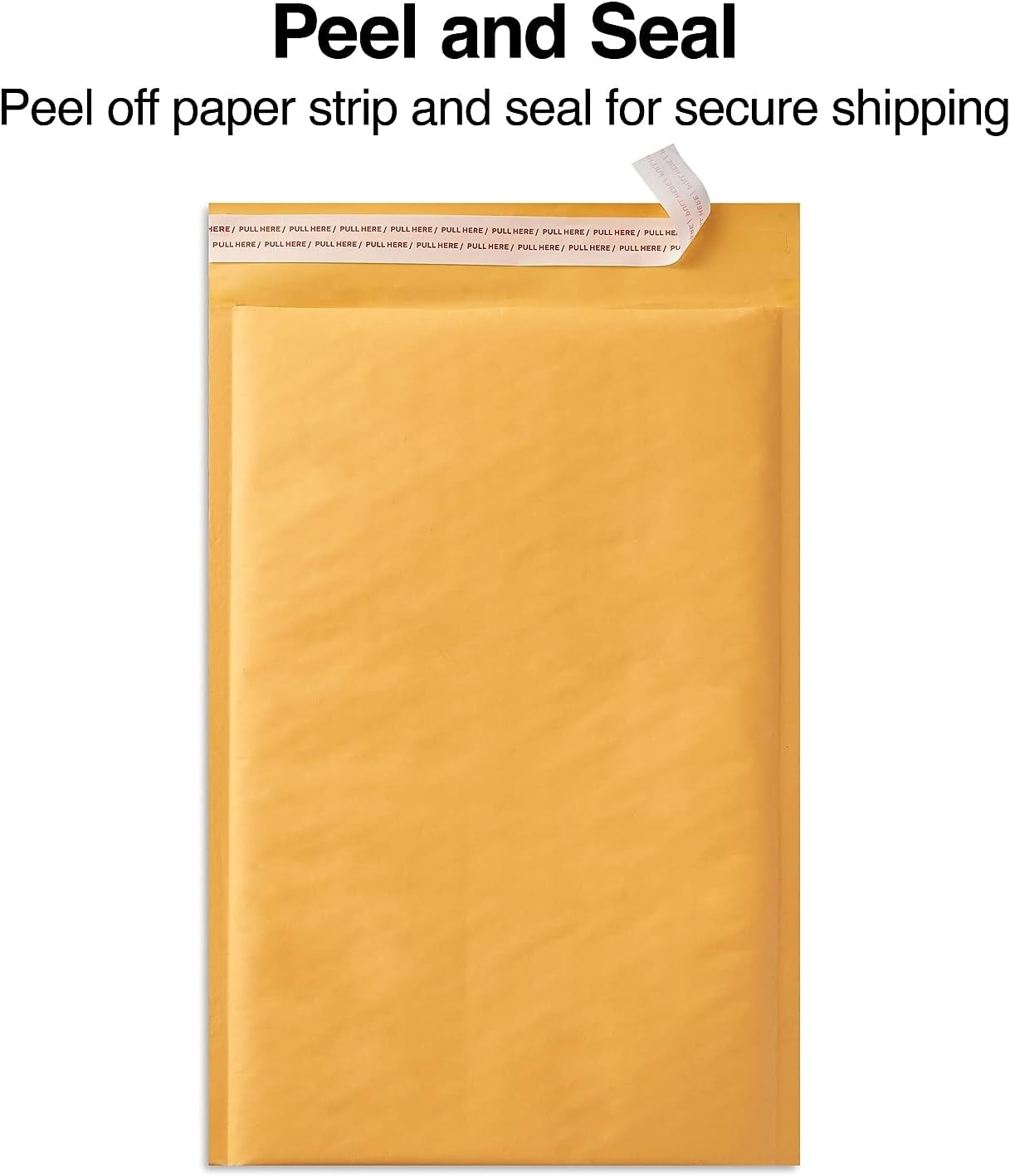 image:imageStaples Kraft Bubble Mailers 2 Size 85 x 11 100Carton