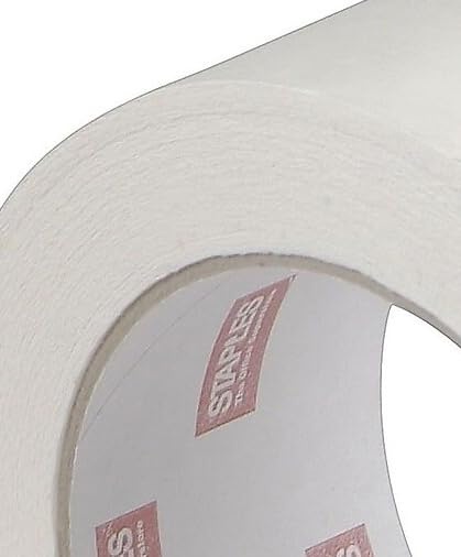 image:imageStaples Masking Tape 189 x 60 Yards Natural 2Pack 468405CC
