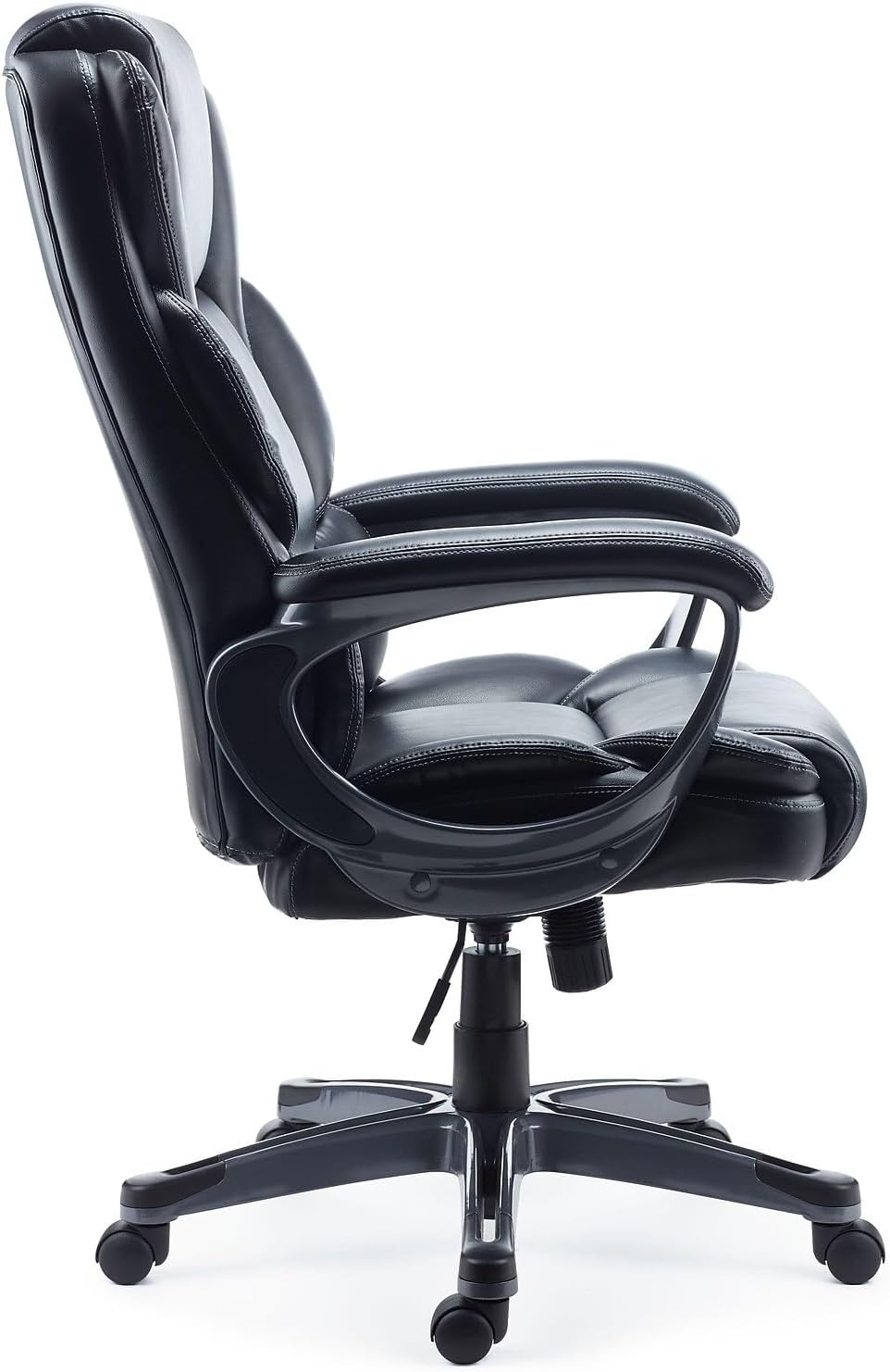 image:imageStaples Mcallum Bonded Leather Manager Chair Black2Pack