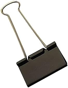 image:imageStaples Medium Binder Clips 063 Capacity Black 144 ClipsPack ST32003288 Pack
