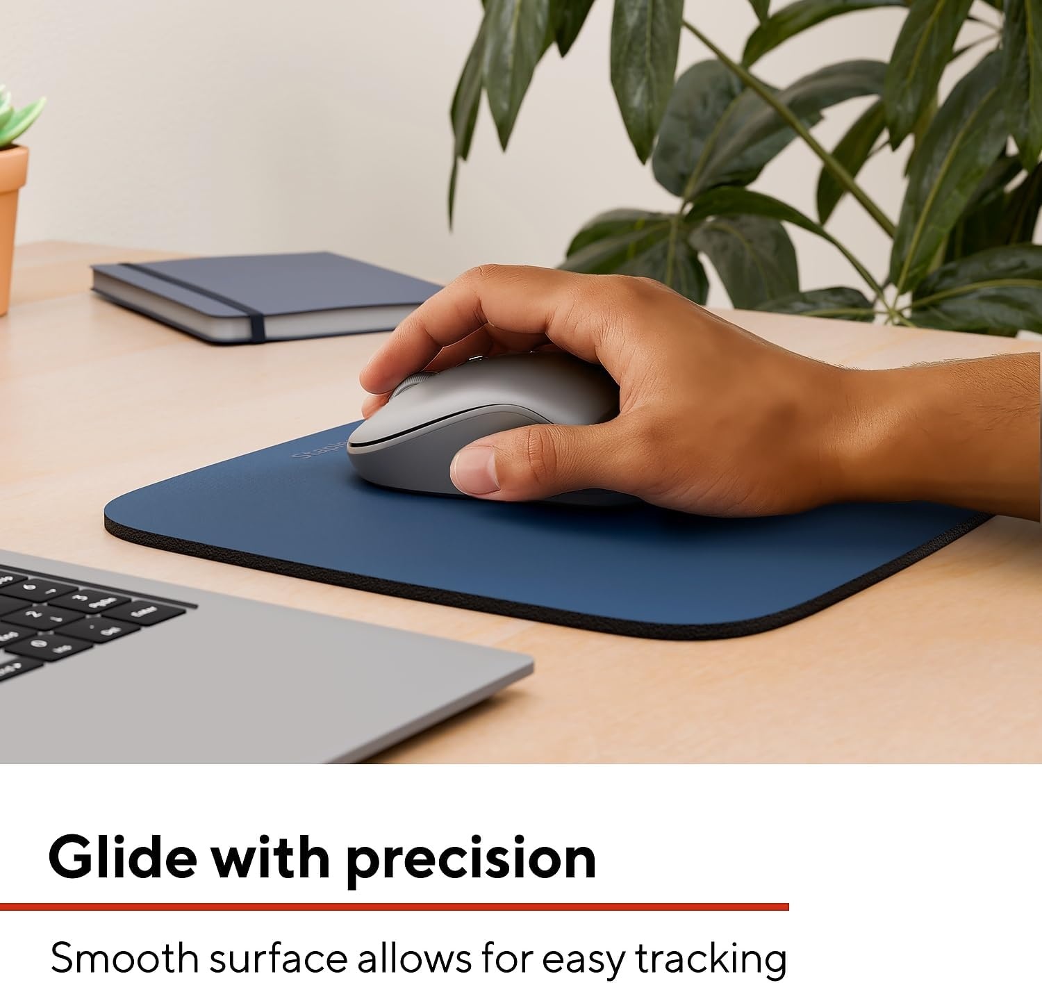 image:imageStaples Mouse Pad Lavender Design Mousepads for Computers amp Laptops 2Count Value PackBlue