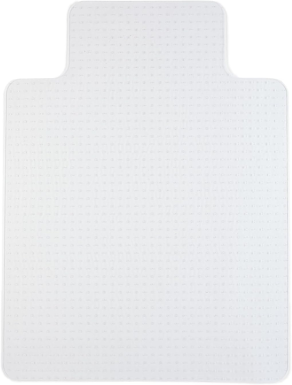 image:imageStaples Office Chair Mat Clear Floor Mats with Lip FlatPile Carpets Extended UnderDesk Coverage 355 x 475 Inch Smooth Glide36 x 48