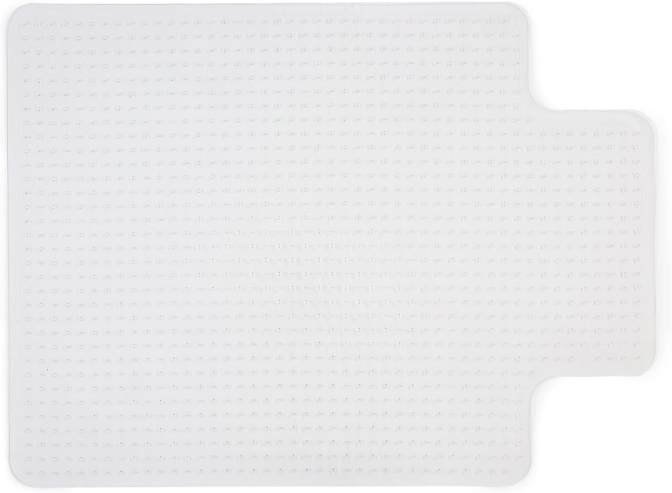 image:imageStaples Office Chair Mat Clear Floor Mats with Lip FlatPile Carpets Extended UnderDesk Coverage 355 x 475 Inch Smooth Glide36 x 48
