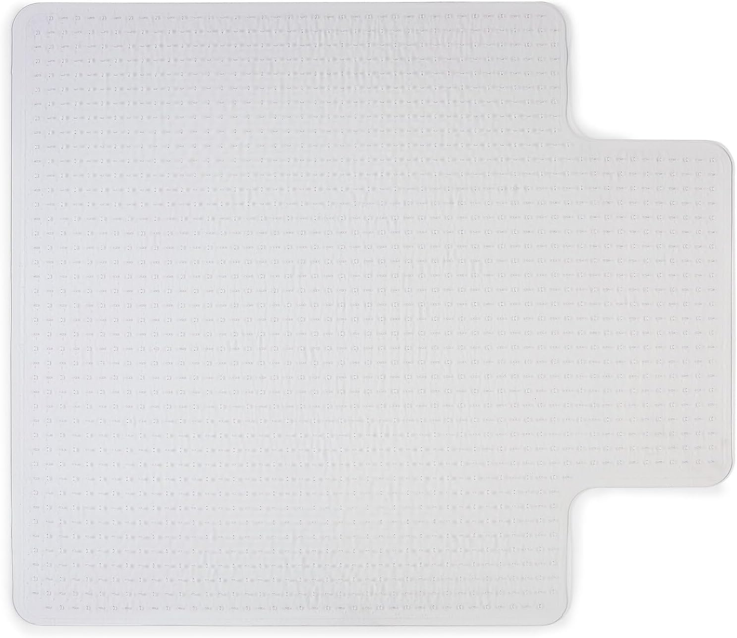 image:imageStaples Office Chair Mat Clear Floor Mats with Lip FlatPile Carpets Extended UnderDesk Coverage 355 x 475 Inch Smooth Glide45 x 53
