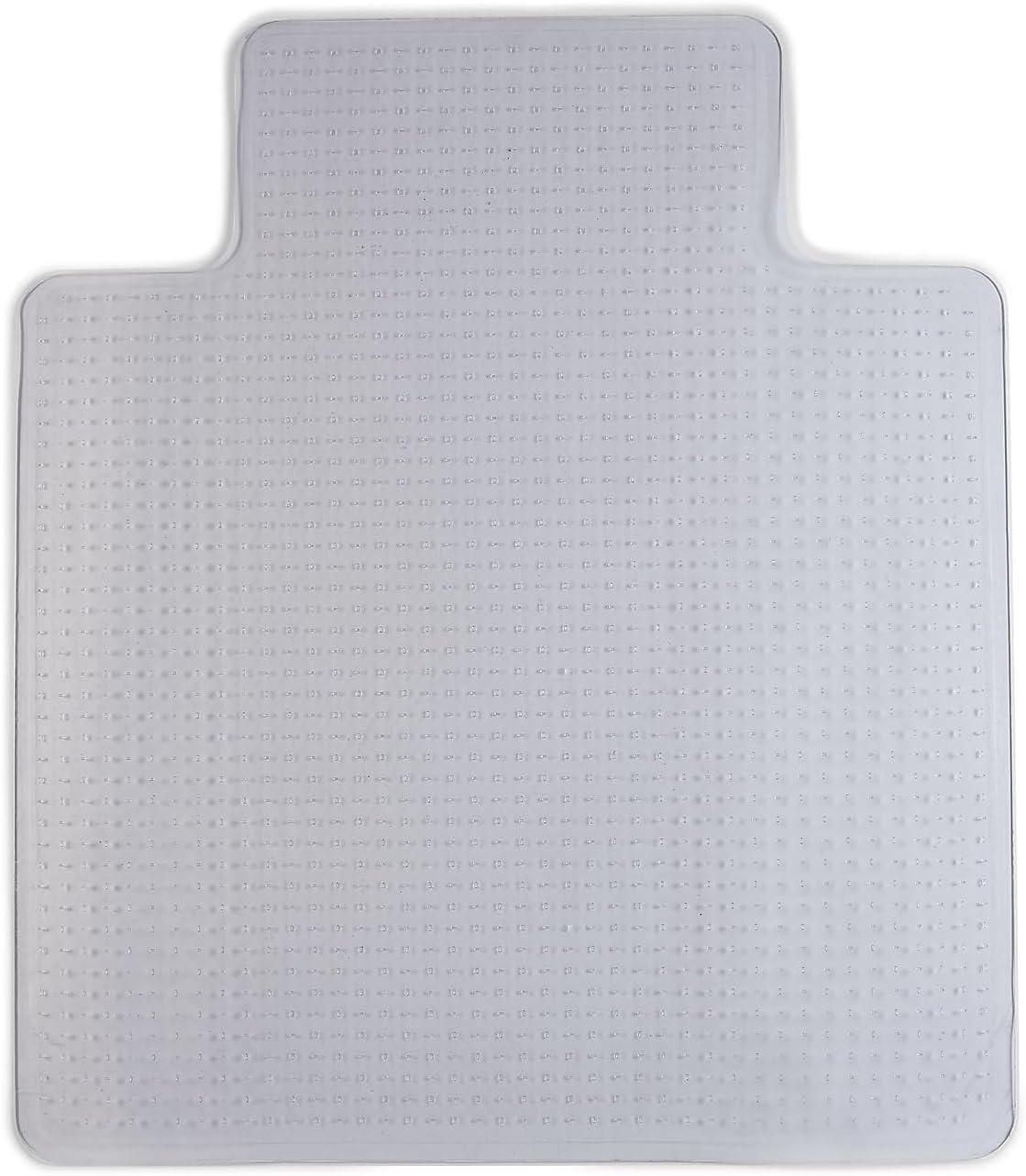 image:imageStaples Office Chair Mat Clear Floor Mats with Lip FlatPile Carpets Extended UnderDesk Coverage 355 x 475 Inch Smooth Glide45 x 53