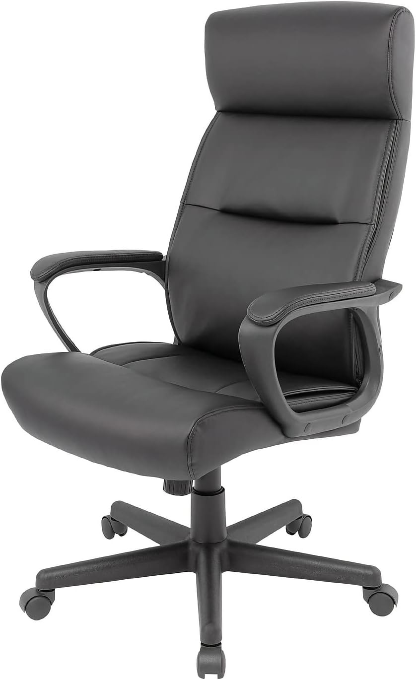 image:imageStaples Rutherford Luxura Manager Chair Black 2PackBlack