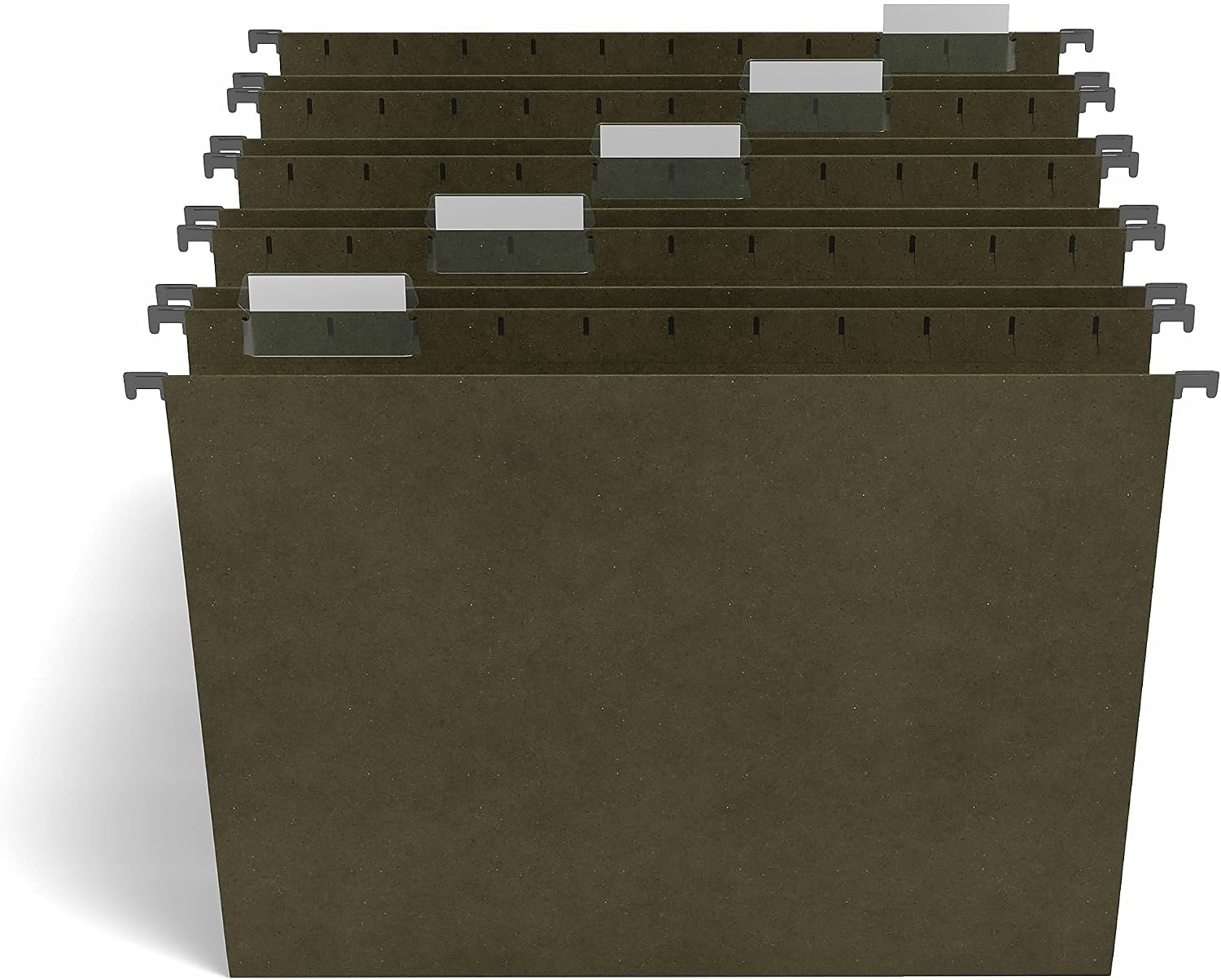 image:imageTRU RED Hanging File Folders Letter Size 5Tab Standard Green HeavyDuty Construction 250Box5Tab