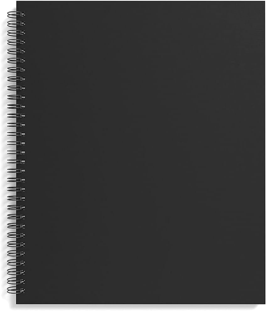 image:imageTRU RED Large Soft Cover Project Planner Notebook Black