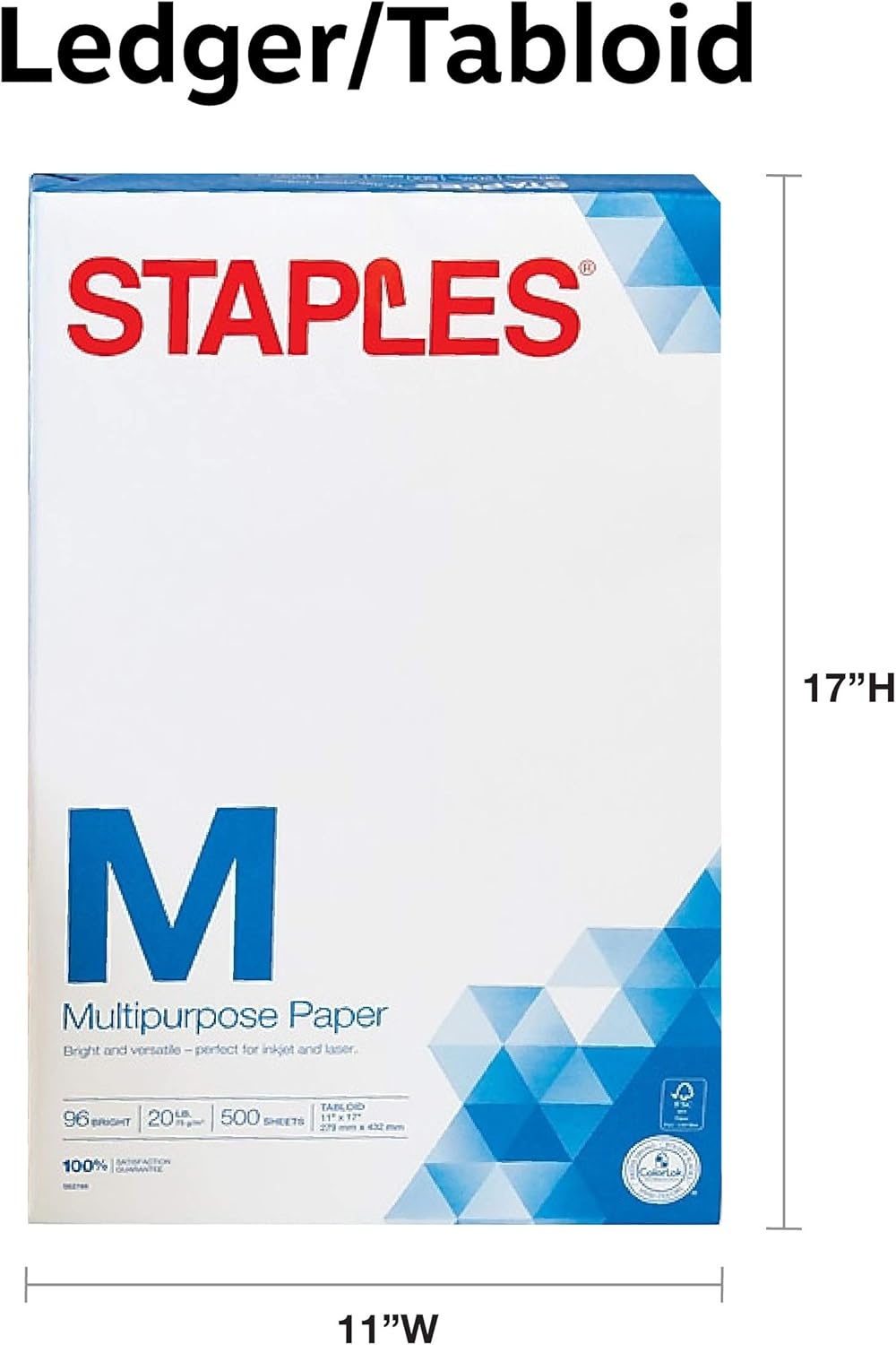 image:imageTRU RED Printer Paper 85 x 11 inch 20 lbs For Office School amp Home11 x 17