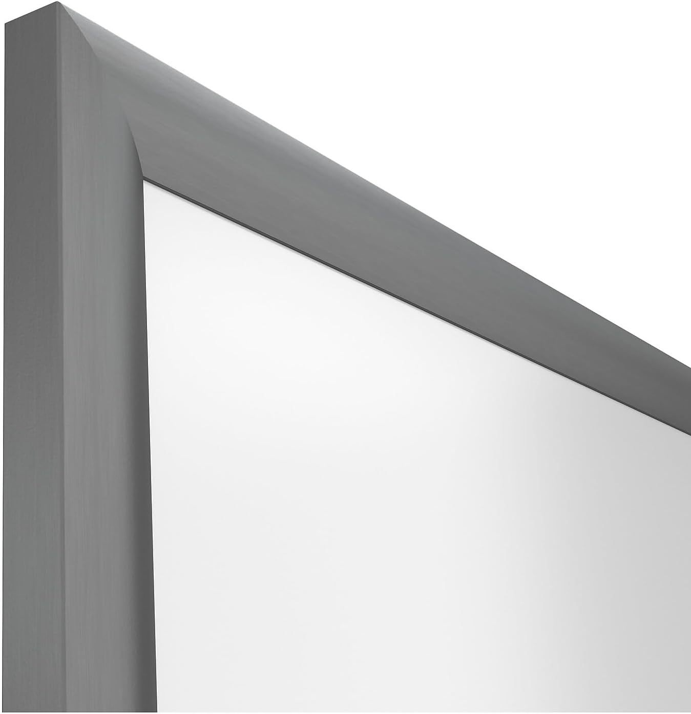 image:imageTRU RED Steel Magnetic Whiteboard Dry Erase Board for Wall White Board with Satin Frame 2 ft x 15 ftGunmetal