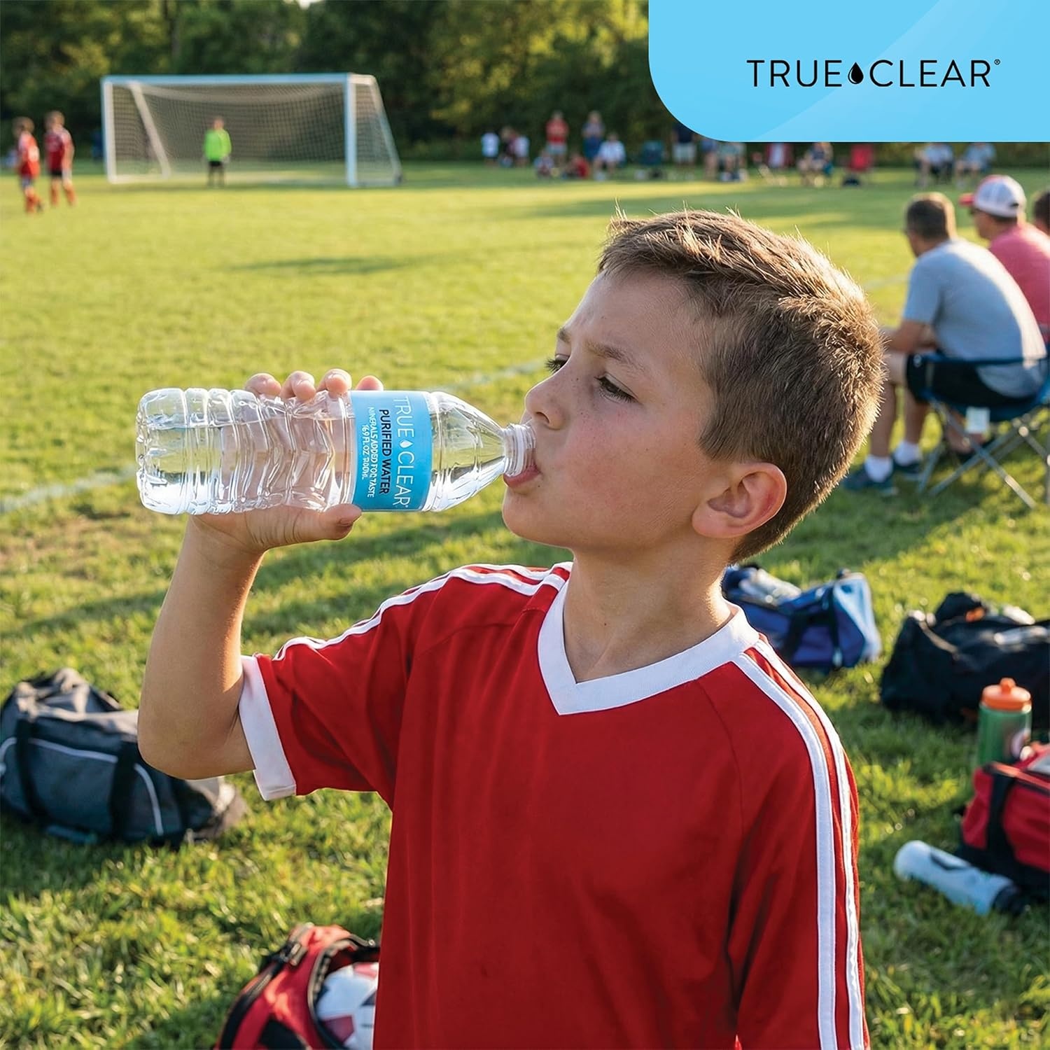 image:imageTrue Clear Purified Drinking Water 169 fl oz Bottles 24Pack BPAFree Recyclable Perfect for Lunches169 Fl Oz Pack of 24