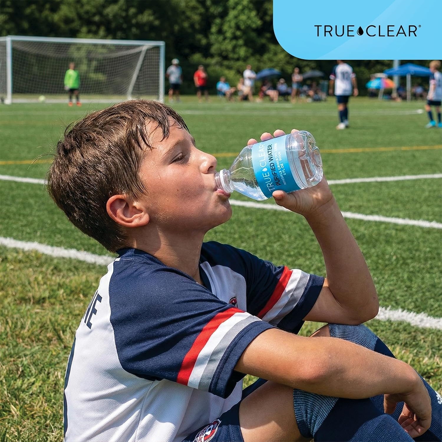image:imageTrue Clear Purified Drinking Water 169 fl oz Bottles 24Pack BPAFree Recyclable Perfect for Lunches8 Fl Oz Pack of 24