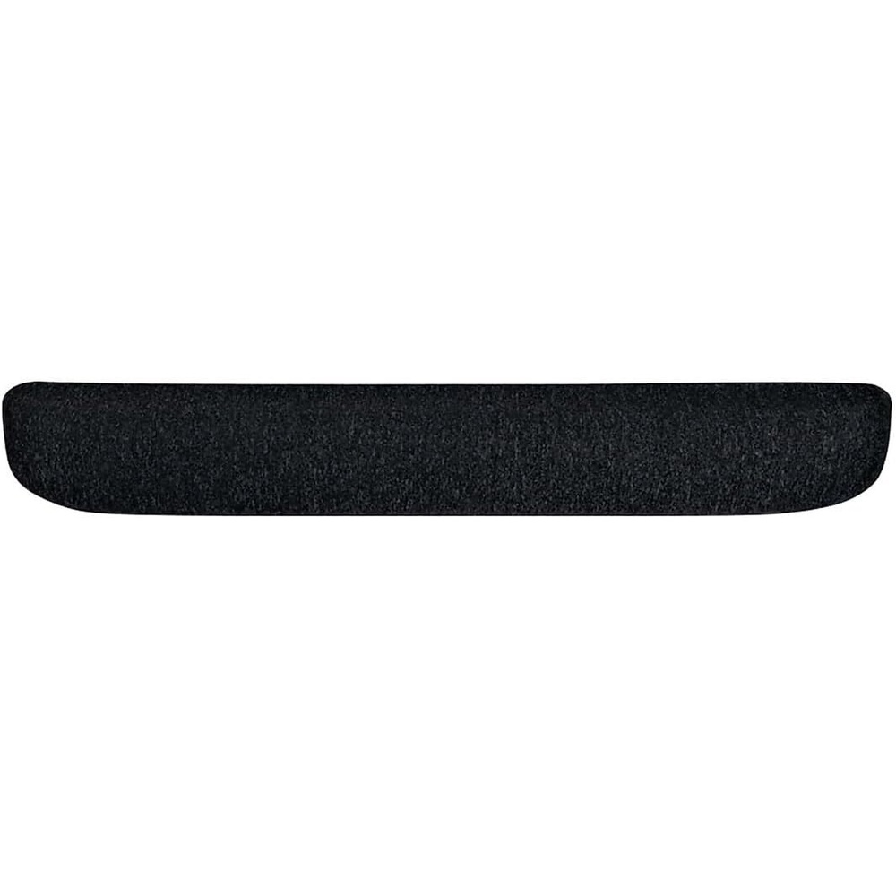 image:imageSTAPLES Ergonomic Gel Keyboard Wrist Rest 1866 x 28 x 091 NonSlip Base Soft Wrist Support Cushion for Easy Typing FullSize Keyboards OfficeComputerGaming BlackBlack