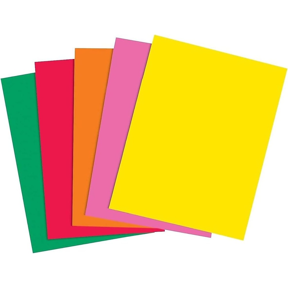 image:imageStaples Brights 24 Lb Colored Paper Green 500Ream For Everyday Use at Home or OfficeAssorted