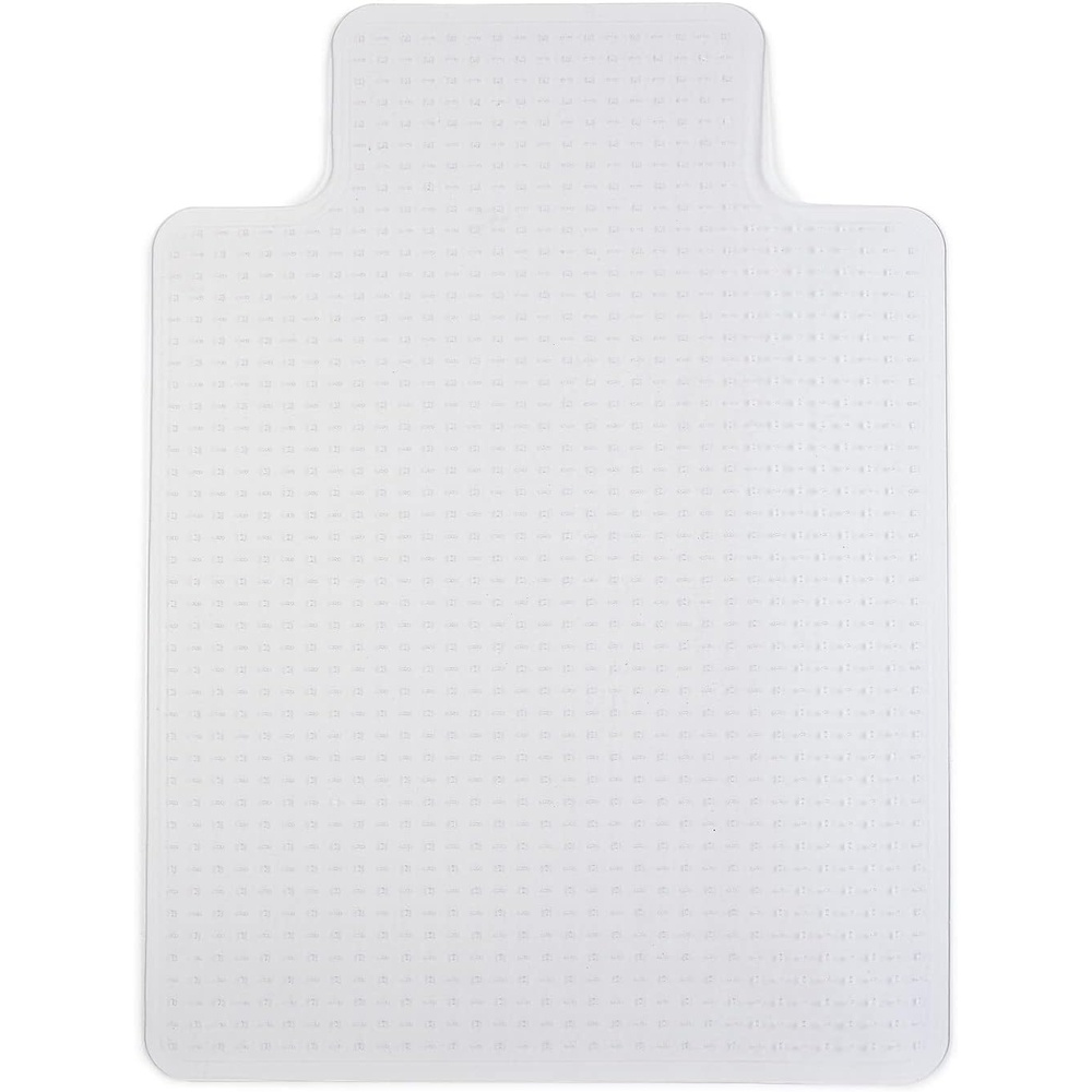 image:imageStaples Office Chair Mat Clear Floor Mats with Lip FlatPile Carpets Extended UnderDesk Coverage 355 x 475 Inch Smooth Glide36 x 48