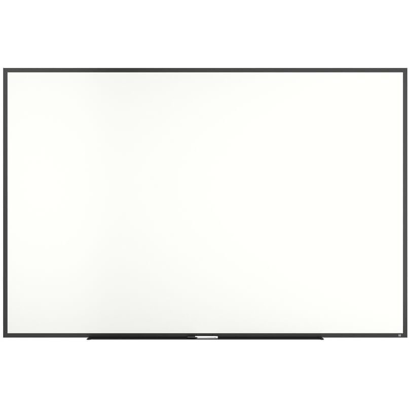 image:imageTRU RED Steel Magnetic Whiteboard Dry Erase Board for Wall White Board with Satin Frame 2 ft x 15 ftBlack