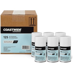 Coastwide Professional Aerosol Air Freshener Refill, Citrus Blast Scent, 7 Oz., 6/Carton