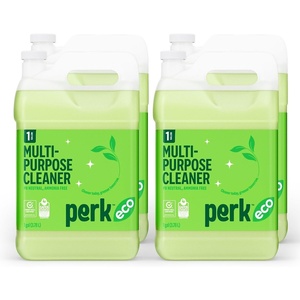Perk Eco Ready‑to‑Use All‑Purpose Cleaner Refill, 1‑Gallon Bottle(128 Fl Oz (Pack of 4))