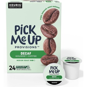 Pick Me Up Provisions Single-Serve Coffee Capsules & Pods Colombian Medium Roast 96 Count K-Cup Compatible Single Serve Coffee Breakroom Office 100% Arabica Coffee(1 Count (Pack of 24))