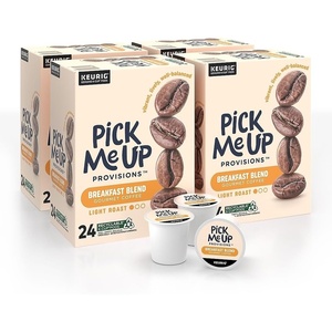 Pick Me Up Provisions Single-Serve Coffee Capsules & Pods Colombian Medium Roast 96 Count K-Cup Compatible Single Serve Coffee Breakroom Office 100% Arabica Coffee(1 Count (Pack of 96))