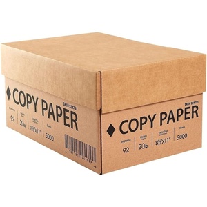 Printer Paper 8.5 x 11 Inch 20 lb 92 Bright White Sheets, 10 Ream Carton(10 Reams)