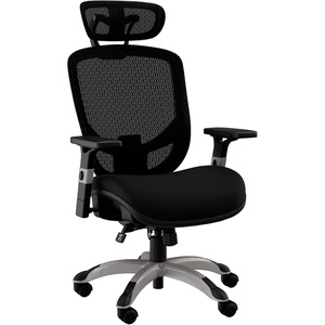 STAPLES Ergonomic Task Chair, Mesh, Ergonomic, Lumbar Support, Swivel, Gray(Black)