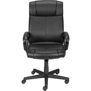 STAPLES Executive Office Chair, Luxura, High Back, Black