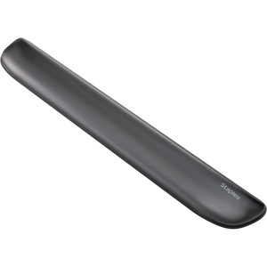 STAPLES Gel Keyboard Wrist Rest, Ergonomic Non‑Slip Wrist Support Cushion for Comfortable Typing, Durable Gel‑Filled Design, Blue Crystal(Black)
