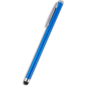 STAPLES Universal Slim Stylus Pen, High‑Precision Capacitive Tip for Touch Screens on iPad, iPhone, Android Tablets & Smartphones, Lightweight Design, Silver(Blue)