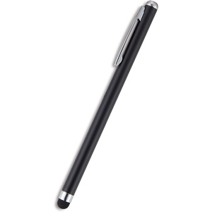 STAPLES Universal Slim Stylus Pen, High‑Precision Capacitive Tip for Touch Screens on iPad, iPhone, Android Tablets & Smartphones, Lightweight Design, Silver(Black)