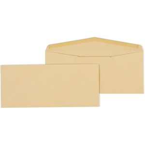 Staples #12 Brown Kraft Gummed Envelopes, Heavyweight Open‑End Mailing Envelopes, 500/Box