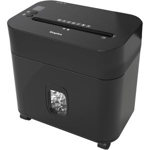 Staples 12-Sheet Micro-Cut Paper Shredder, High-Security, Shreds Credit Cards, for Home & Office, Anti-Jam, Black(12 Sheet (Wide))