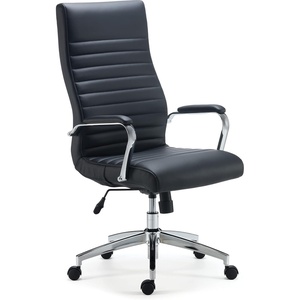 Staples Bentura Bonded Leather Managers Chair, Black, 2/Pack