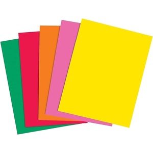 Staples Brights 24 Lb. Colored Paper Green 500/Ream, For Everyday Use at Home or Office(Assorted)