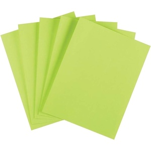Staples Brights 24 Lb. Colored Paper Green 500/Ream, For Everyday Use at Home or Office(Green)