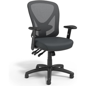 Staples Carder Ergonomic Task Chair, Mesh, Ergonomic, Lumbar Support, Adjustable Height, Black