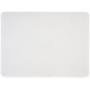 Staples Carpet Chair Mat, 46″ x 60”, High-Pile, Clear (20361-CC)(36” x 48”)