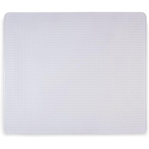Staples Carpet Chair Mat, 46″ x 60”, High-Pile, Clear (20361-CC)(45” x 53”)