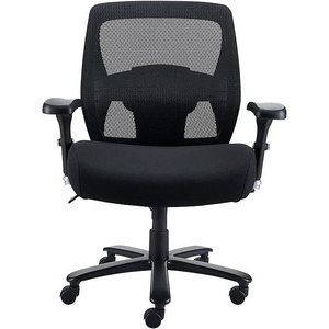 Staples Driscott Ergonomic Fabric Managers Big & Tall Chair, 400 lb. Capacity, Black, 2/Pack