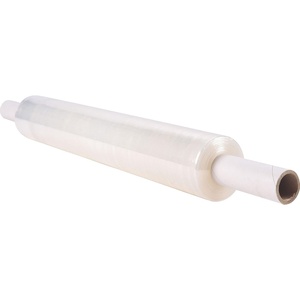 Staples Economy Stretch Wrap, 20” x 1000’, 55 Gauge Clear Film for Light‑Duty Pallet Wrapping & Bundling