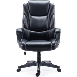 Staples Mcallum Bonded Leather Manager Chair, Black,2/Pack