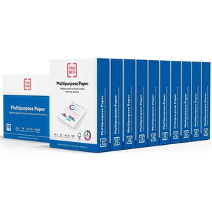 TRU RED Multipurpose Paper 8.5 x 11 Inch 20 lb 96 Bright White, 10 Reams Carton | 10 Reams Carton