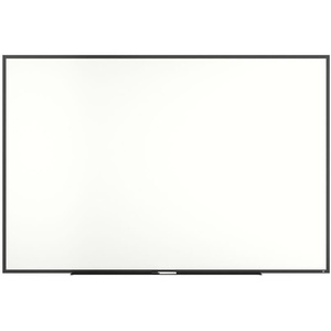 TRU RED Steel Magnetic Whiteboard | Dry Erase Board for Wall, White Board with Satin Frame, 2 ft x 1.5 ft(Black)