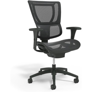 Workplace 2.0 Ergonomic Task Chair, Mesh, Ergonomic, Lumbar Support, Adjustable Height, Black