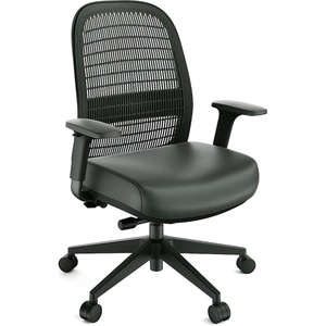 Workplace 2.0 Ergonomic Task Chair, Polyurethane, Black(Poly)